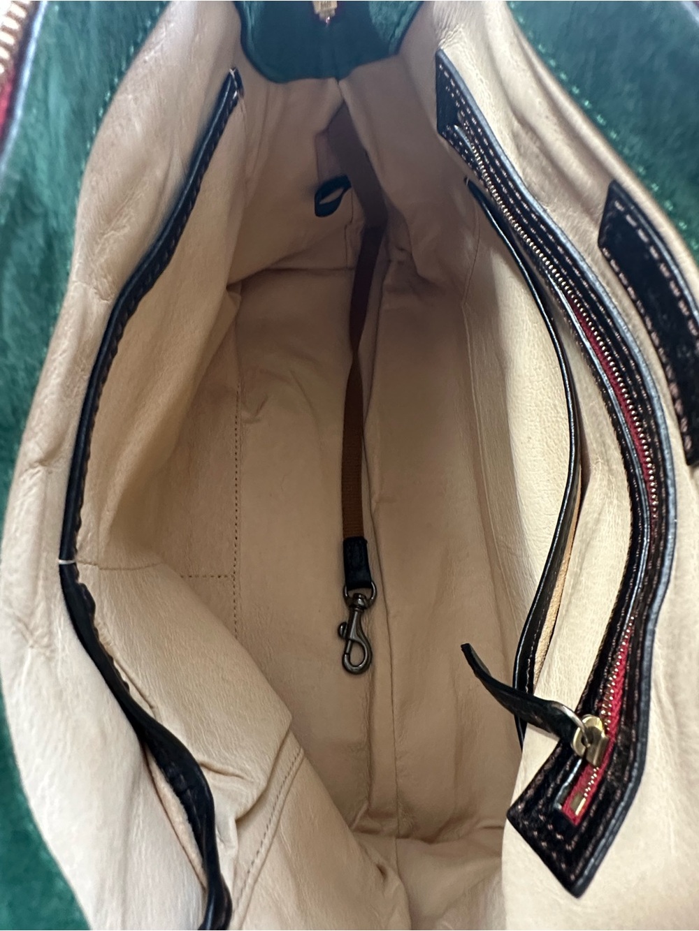 Dooney & Bourke Cameron Black Florentine Leather Satchel - Picture 7 of 14